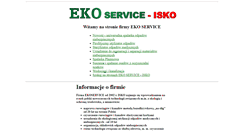 Desktop Screenshot of ekoservice.zigzag.pl