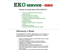 Tablet Screenshot of ekoservice.zigzag.pl